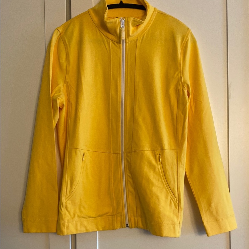 Talbots Yellow Large Jacket NWT
